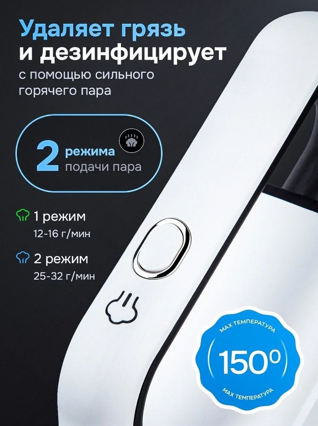 Паровая Швабра 5 в 1