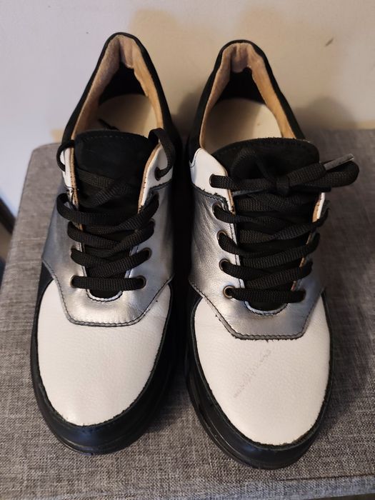 Pantofi casual din piele naturala