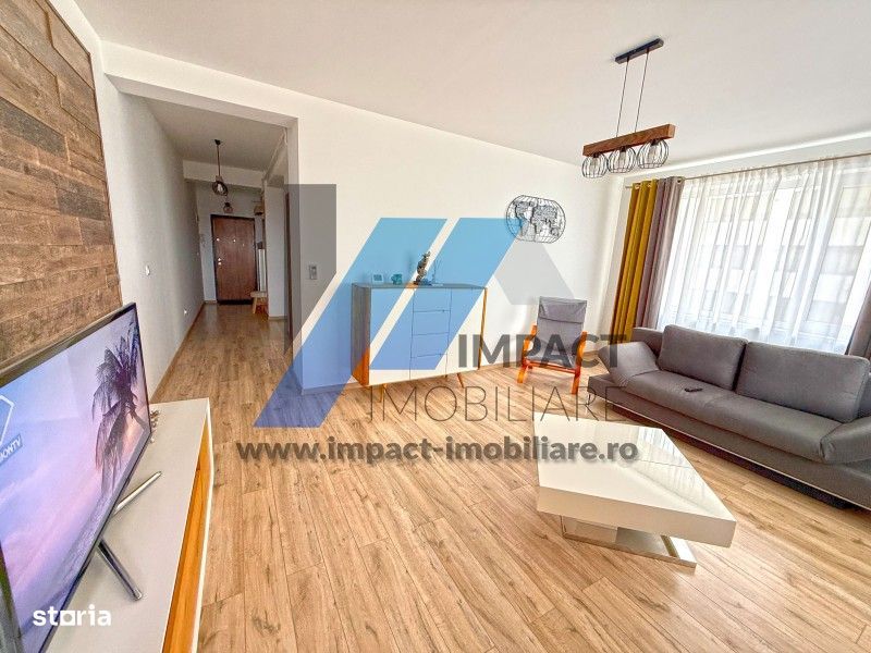 2 camere LUX, bloc 2020, centrala termica, 70mp, loc parcare inclus