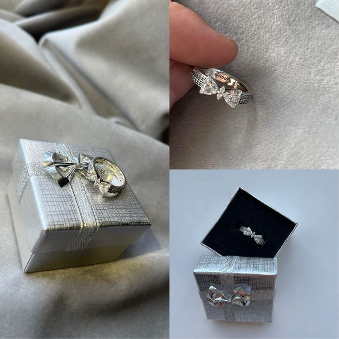 Кольцо пандора серебро