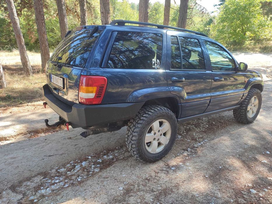 Задна метална броня за jeep grand cherokee WJ