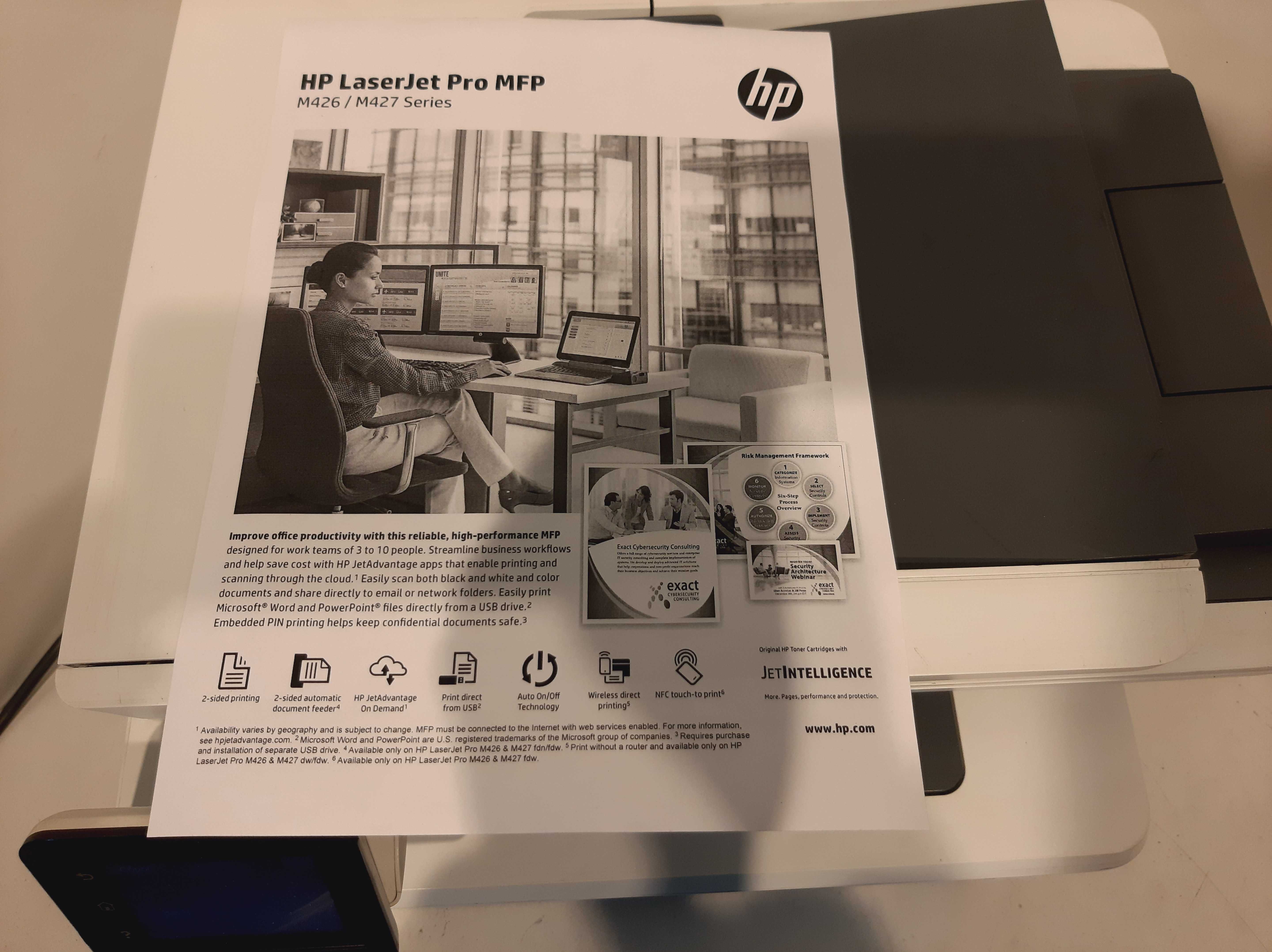 HP LaserJet Pro MFP M426dw, ч/б, A4, WiFi, Дуплекс, Автоподача