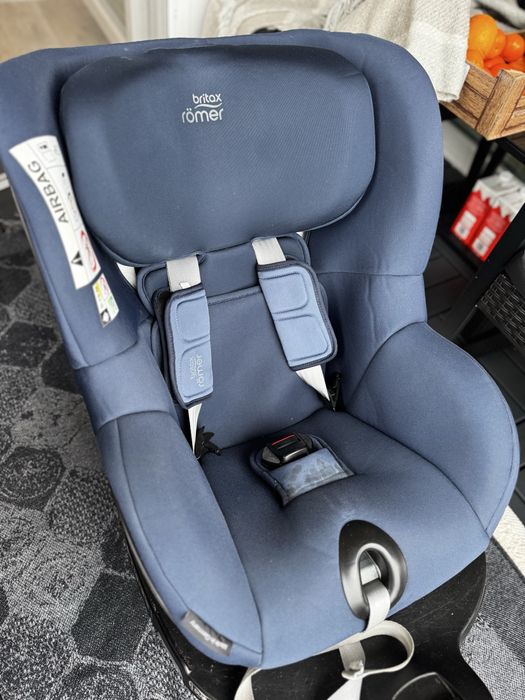 Scaun Auto Britax Romer Swivel- Rotație 360, Albastru & Roz