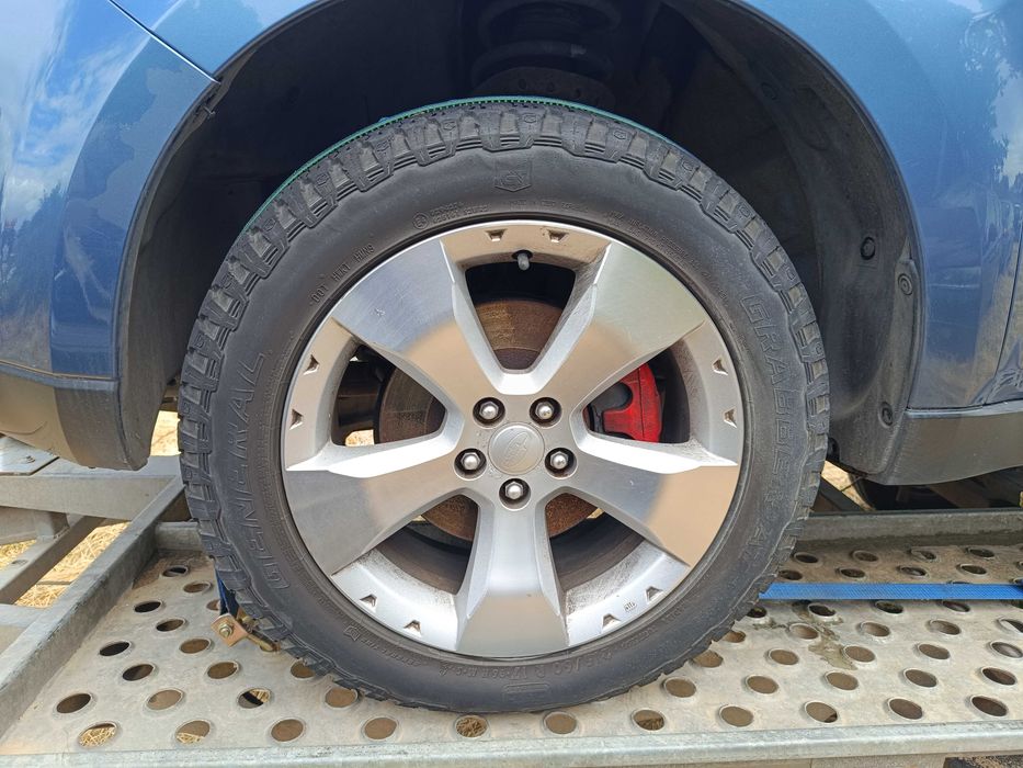 Set jante originale Subaru Forester 215 60 17 teren accidentat anvelop