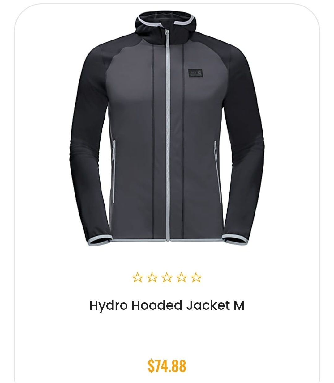 Нов Мъжки Анурак jack wolfskin xl