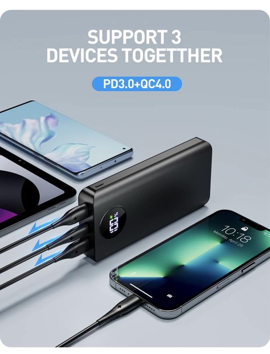 Power bank baterie externa 20000 mAh
