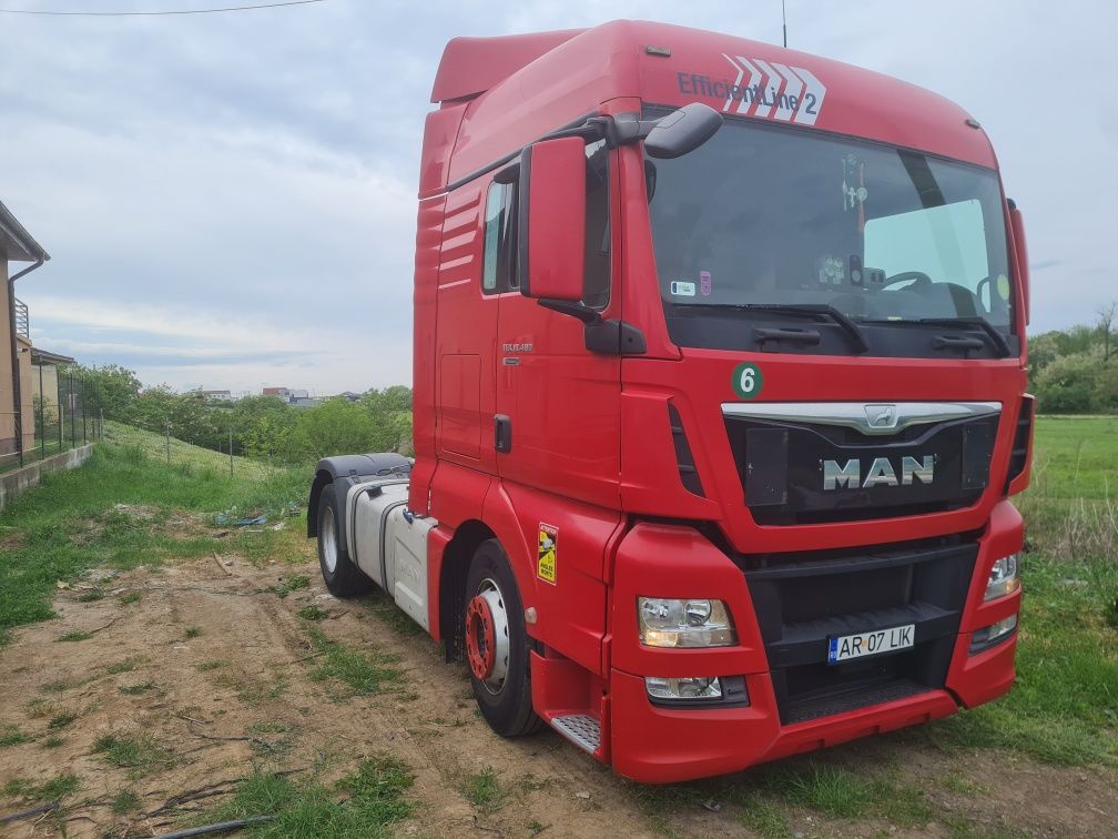 3 MAN TGX E6 2015-2016 18.460, 18.480 cabina medie