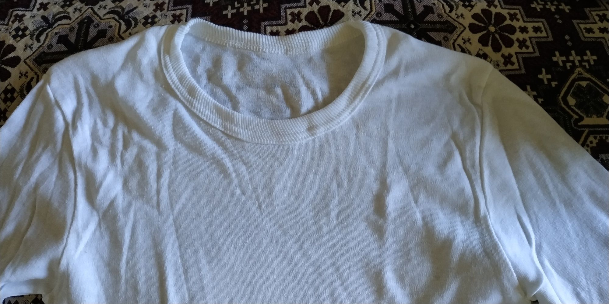Тениска дълъг ръкав памук