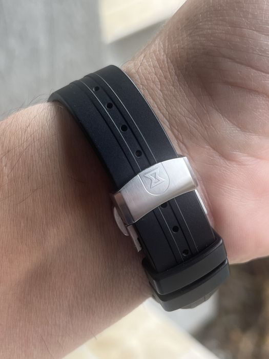 Vand ceas Edox Grand Ocean automatic, diver 300M, 44mm