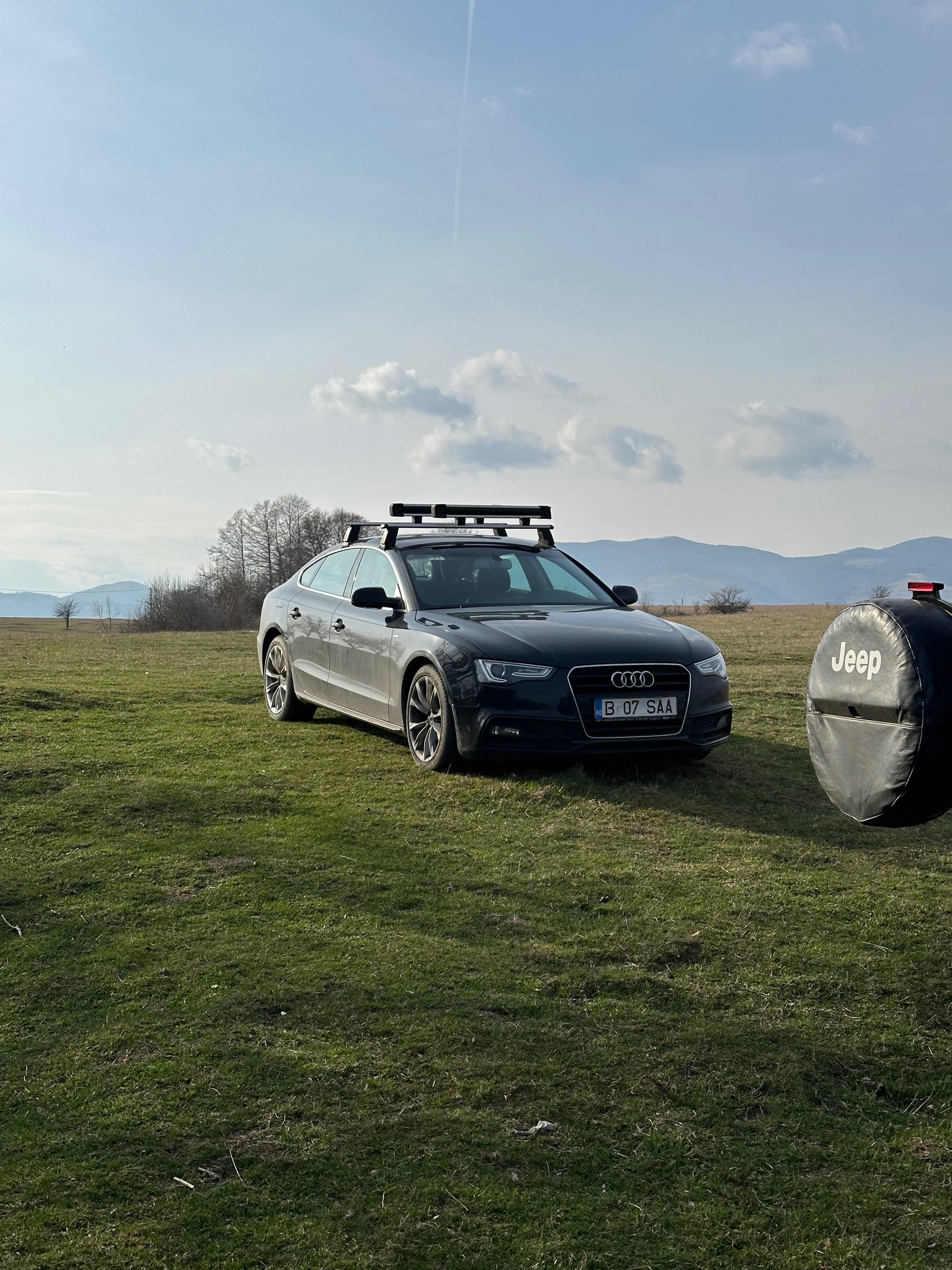 Audi A5 - Bare transversale suport ski 3ski/4snow - prod.Thule