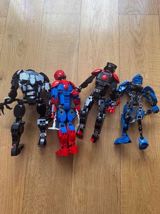 LEGO фигурки Venom и Spider-Man (4 броя)