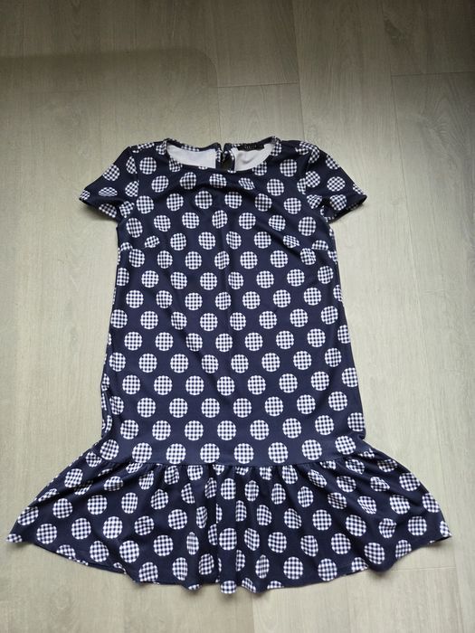 Rochie Mohito Albastru cu Alb, Mărime 36