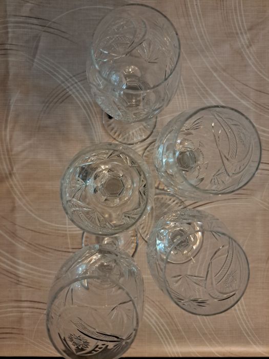 Pahare coniac cristal