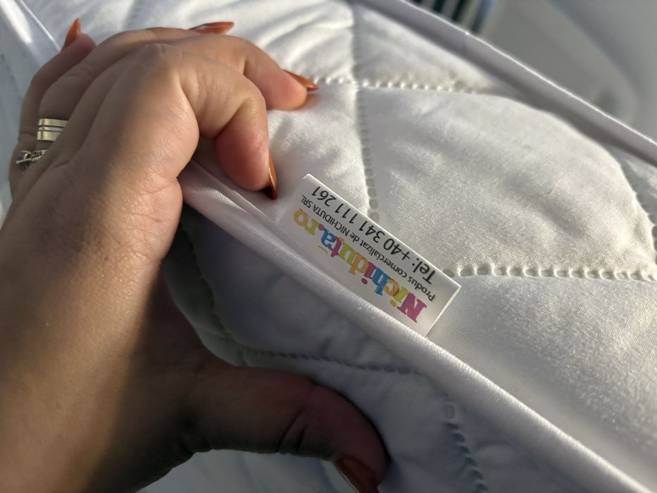 Saltea cu husa detasabila din microfibra Nichiduta Cocos Comfort