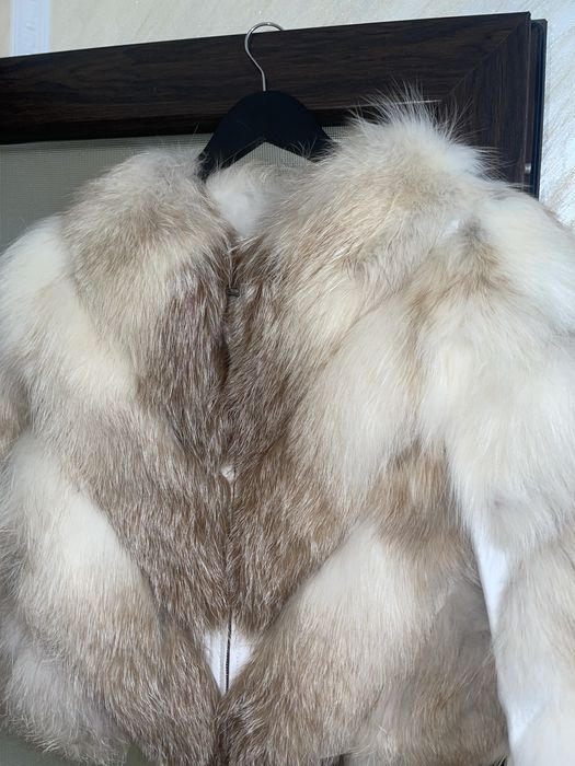 Blana naturala de Lux din par de vulpe naturala,Se poate face si VEST