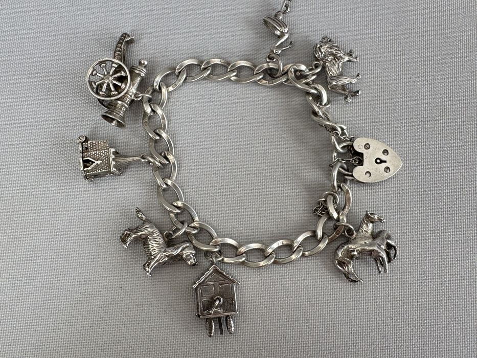 Bratara englezeasca din argint