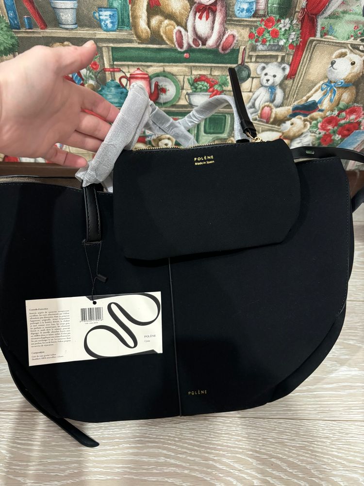 Продам новую сумочку замша Poline