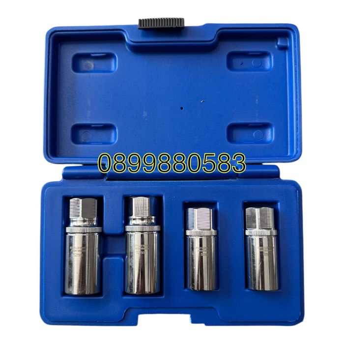 Екстрактори за шпилки 4ч, 6-12mm, шпилковадачи 1/2", HAWEK , HW-1102