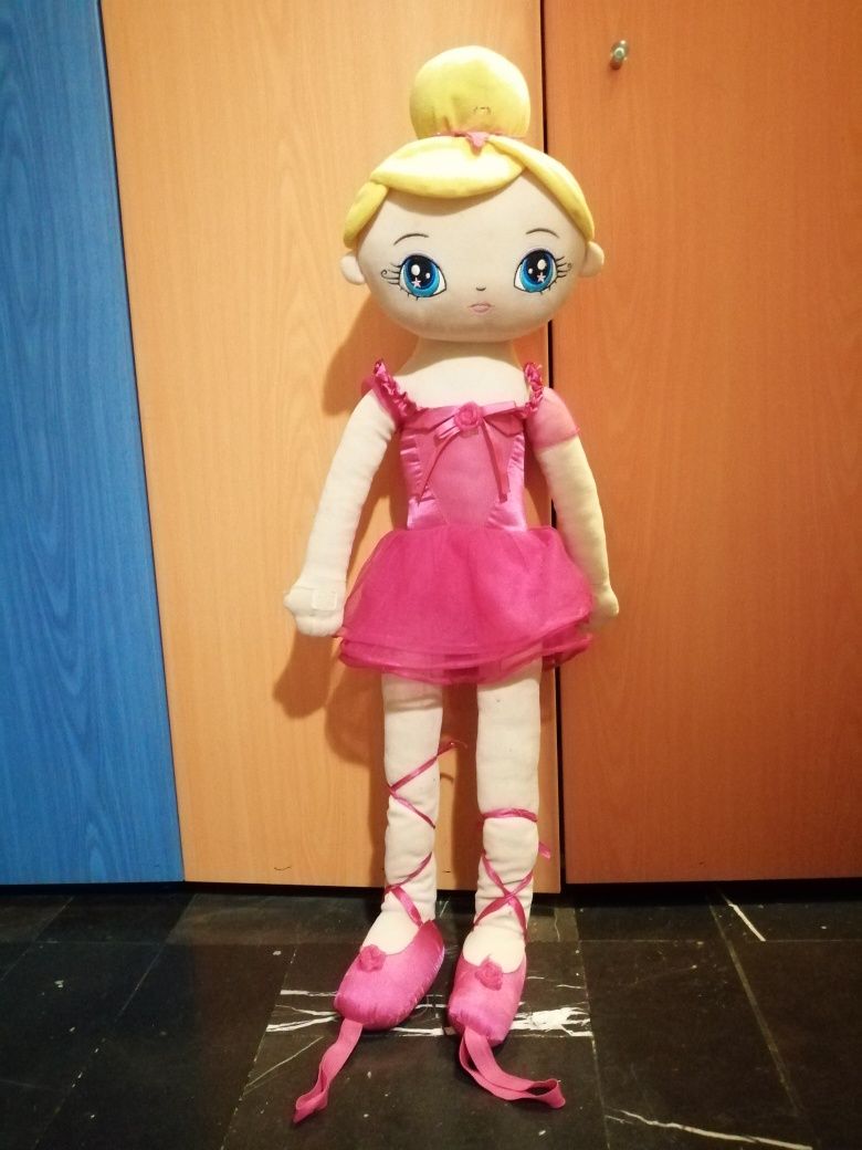Кукла балерина 95 см и кошница с прод