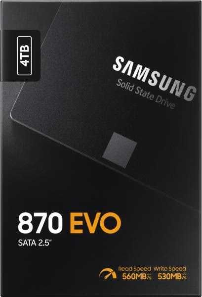 Samsung 980 pro ssd 1TB & 870 EVO 4TB