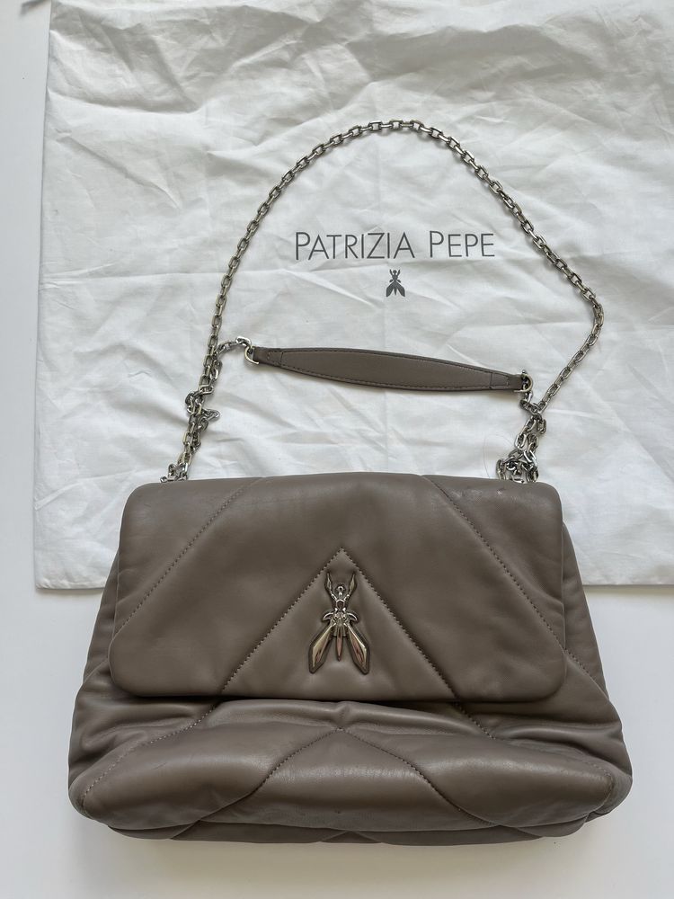 Patrizia Pepe - Естествена кожа чанта / Оригинал