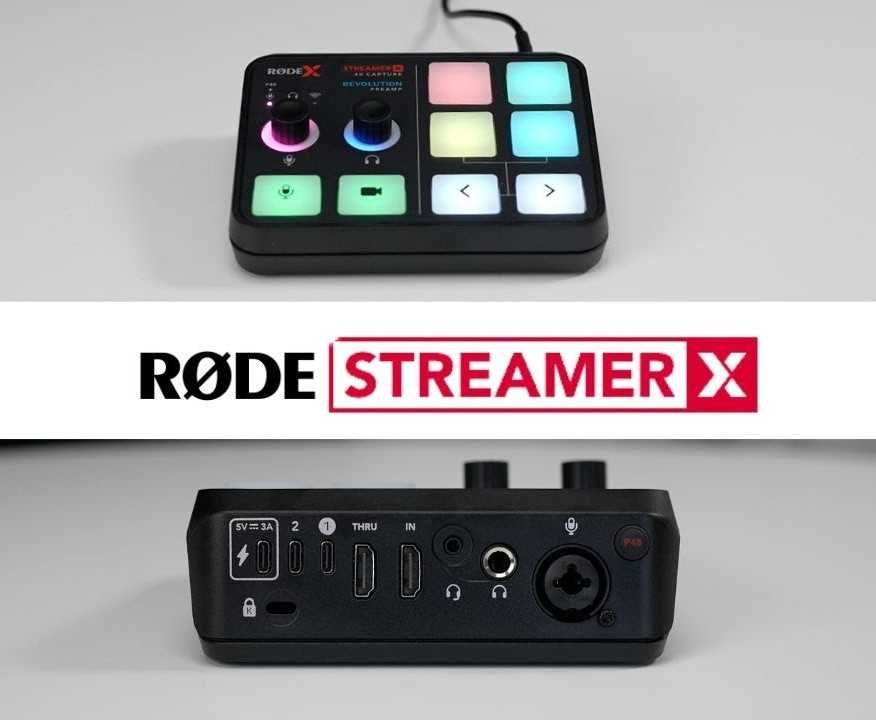 Rode Streamer X – аудиоинтерфейс и видеокарта 2 в 1