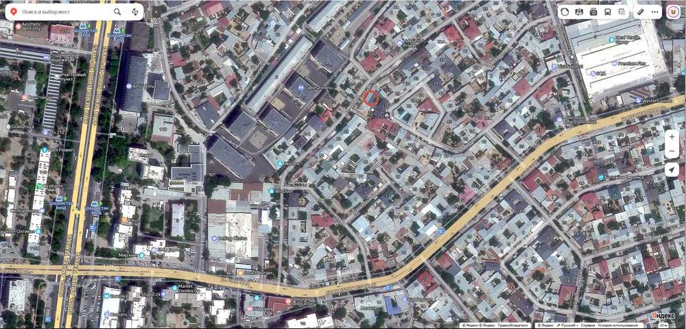 Продаётся 2,8 сот. земля, фасад 23м. глубина 12м, в Шахристанском