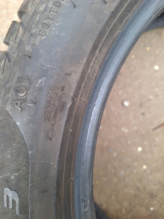 7.5mm! 205 50 17 Pirelli sotozero 3 winter