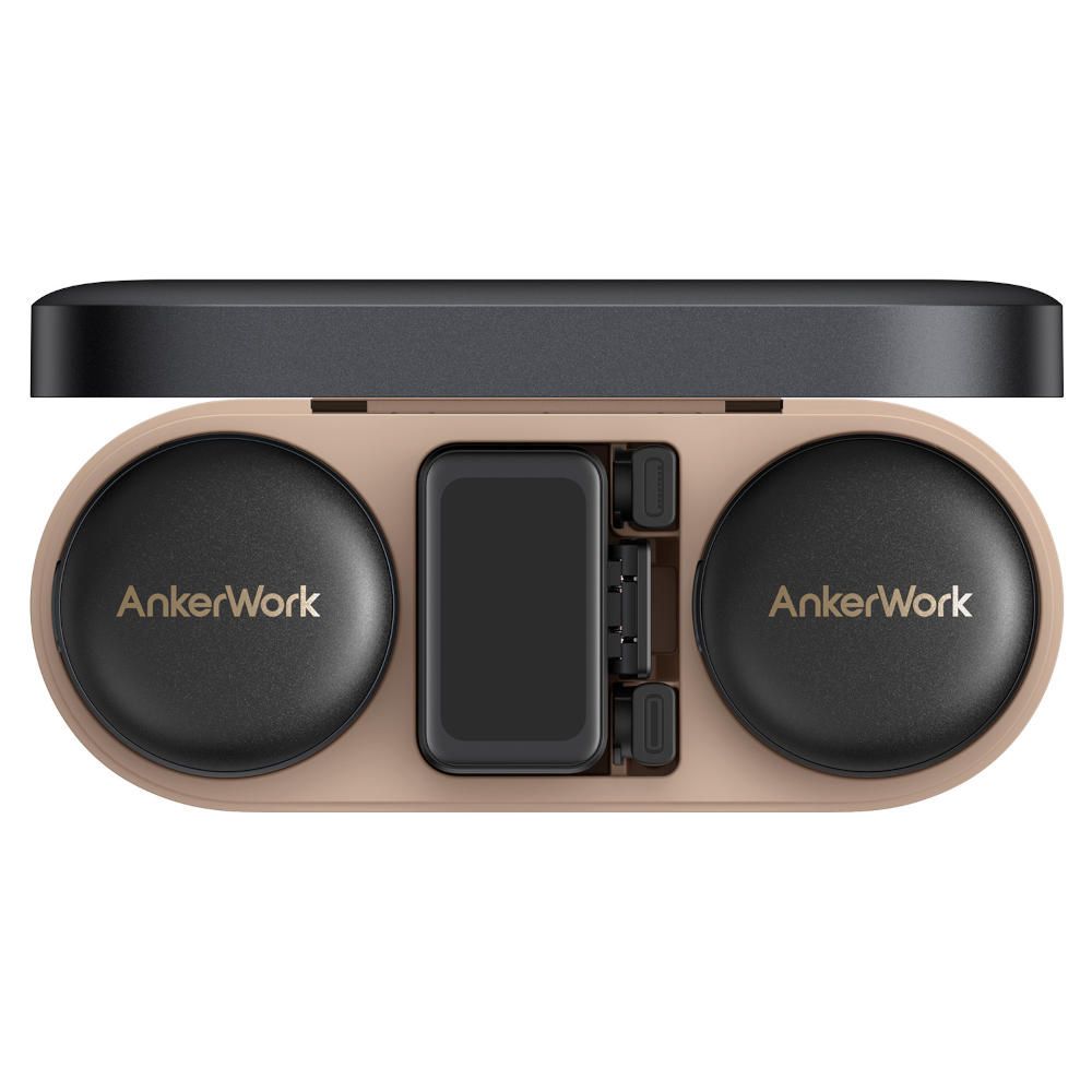 AnkerWork M650 Безжични микрофони 2+1 Сет Pro Noise Cancellation 200m