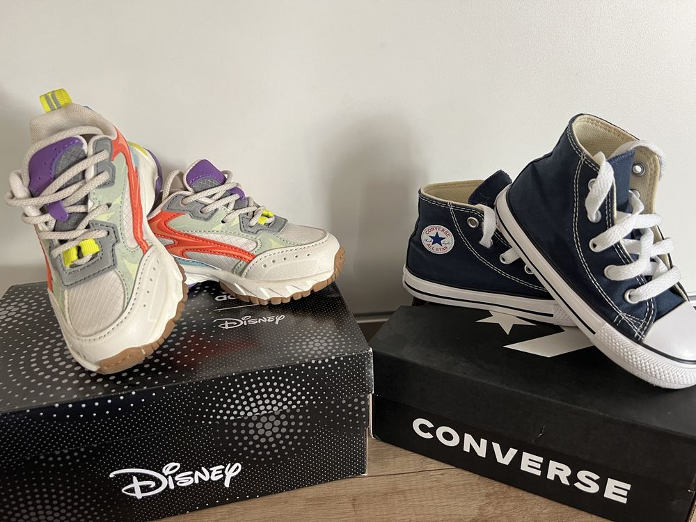 Детски маратонки Zara и Converse