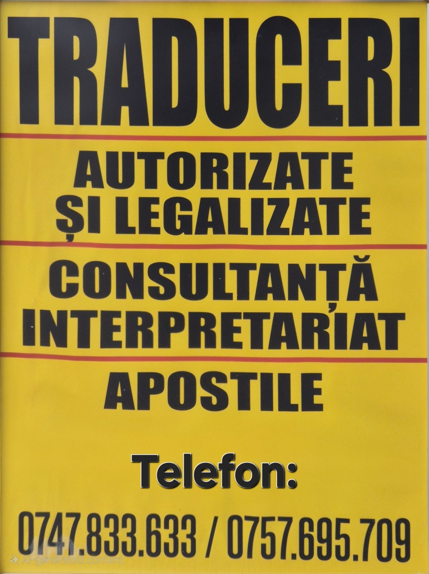 TRADUCERI Autorizate