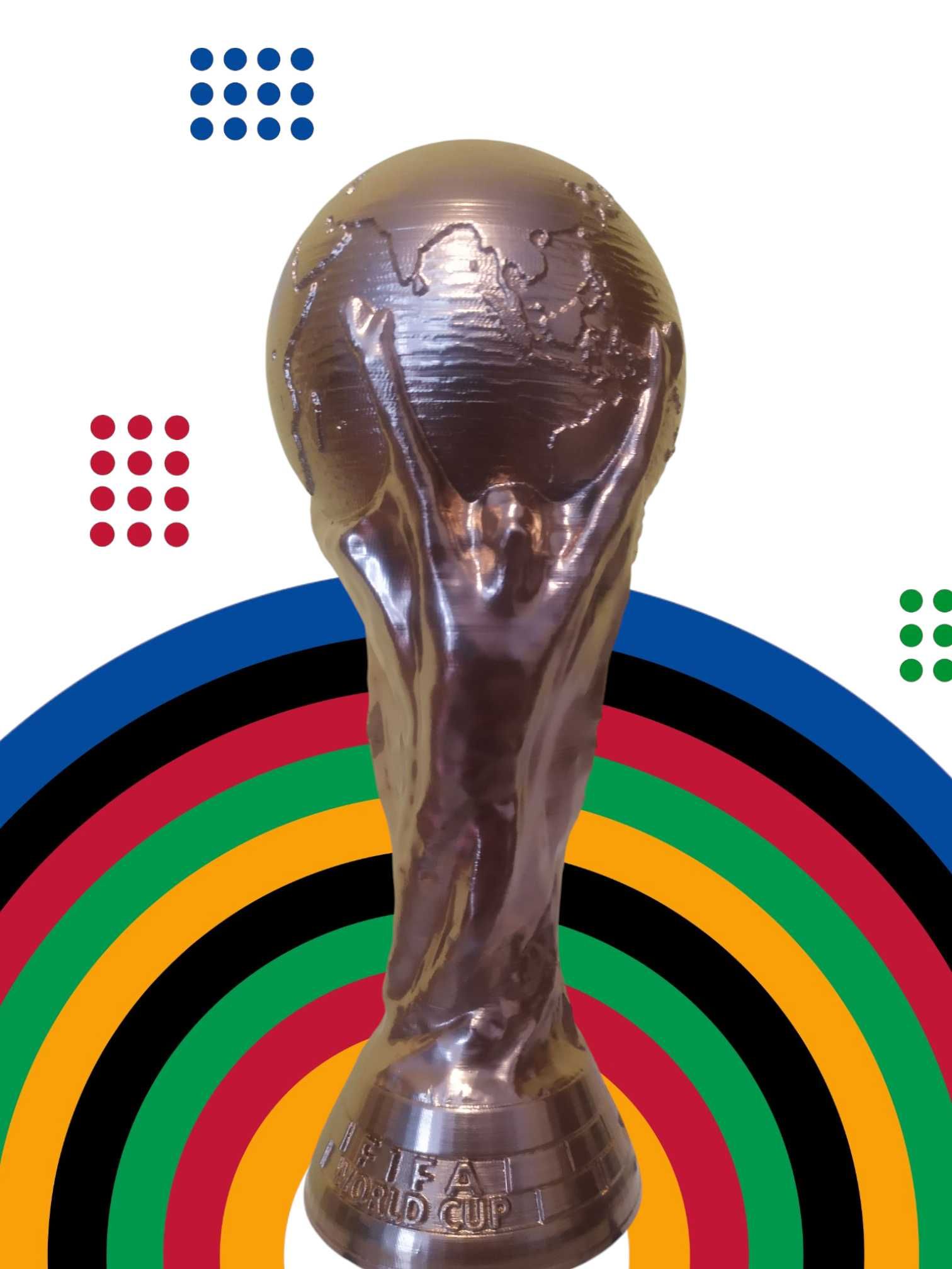 Макет на Купата на Световното по футбол - символ на великата игра! FWC