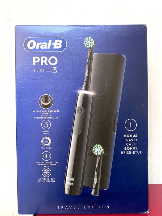 Ел.четка за зъби Oral-B Pro 3 Cross Action интелигентен сензор