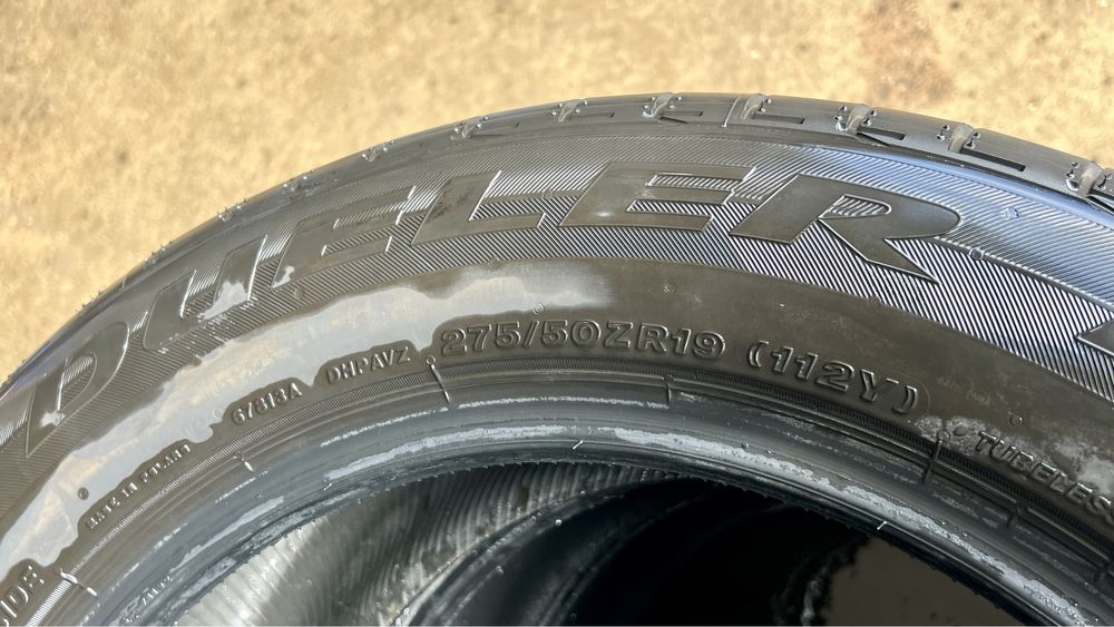 Летни Гуми 275/50/19 7мм Като НОВИ Bridgestone