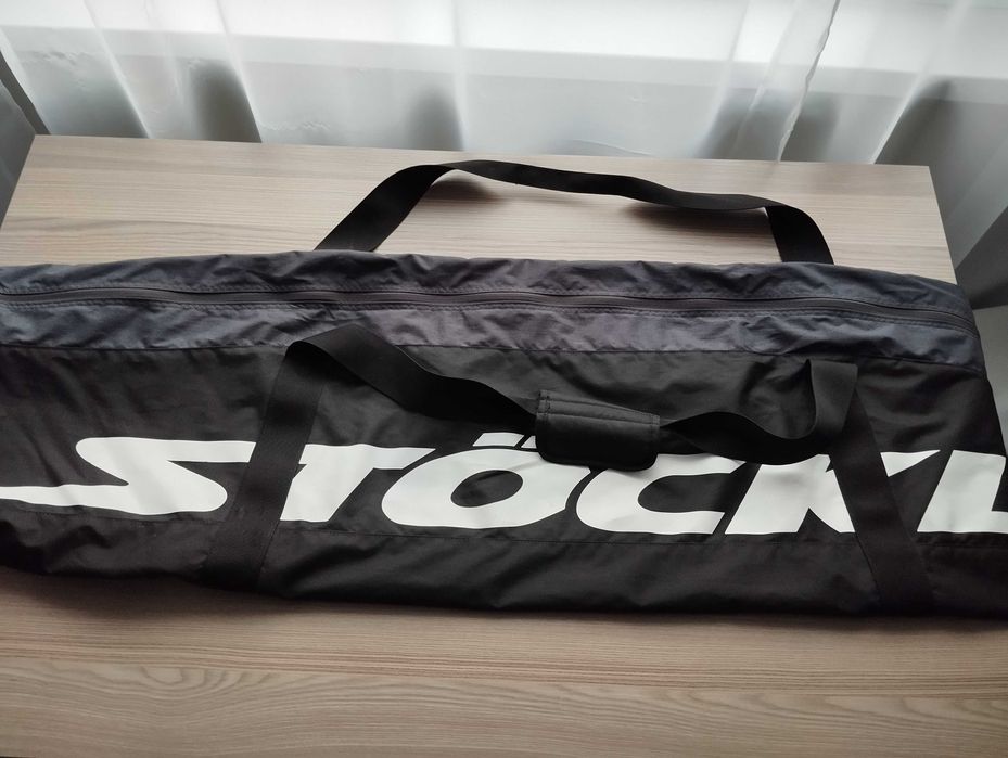 2 бр. калъфи за ски - WEDZE- 40 лв, STÖCKLI - 70 лв, 4 чифта ски щеки