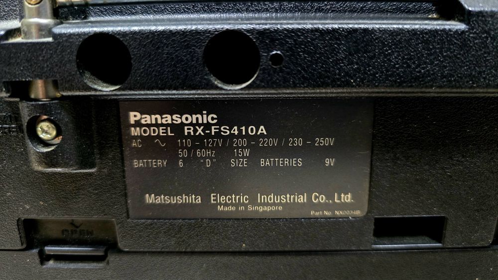 Panasonic RX FS 410