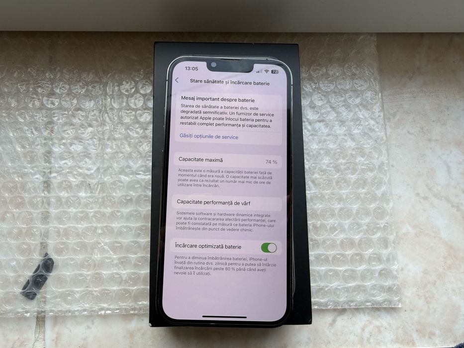 Iphone 13 pro, la cutie! Decodat! Telefon personal!