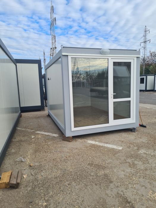 Container birou, magazie, vestiar, SGR,, VITRINA, grup sanitar