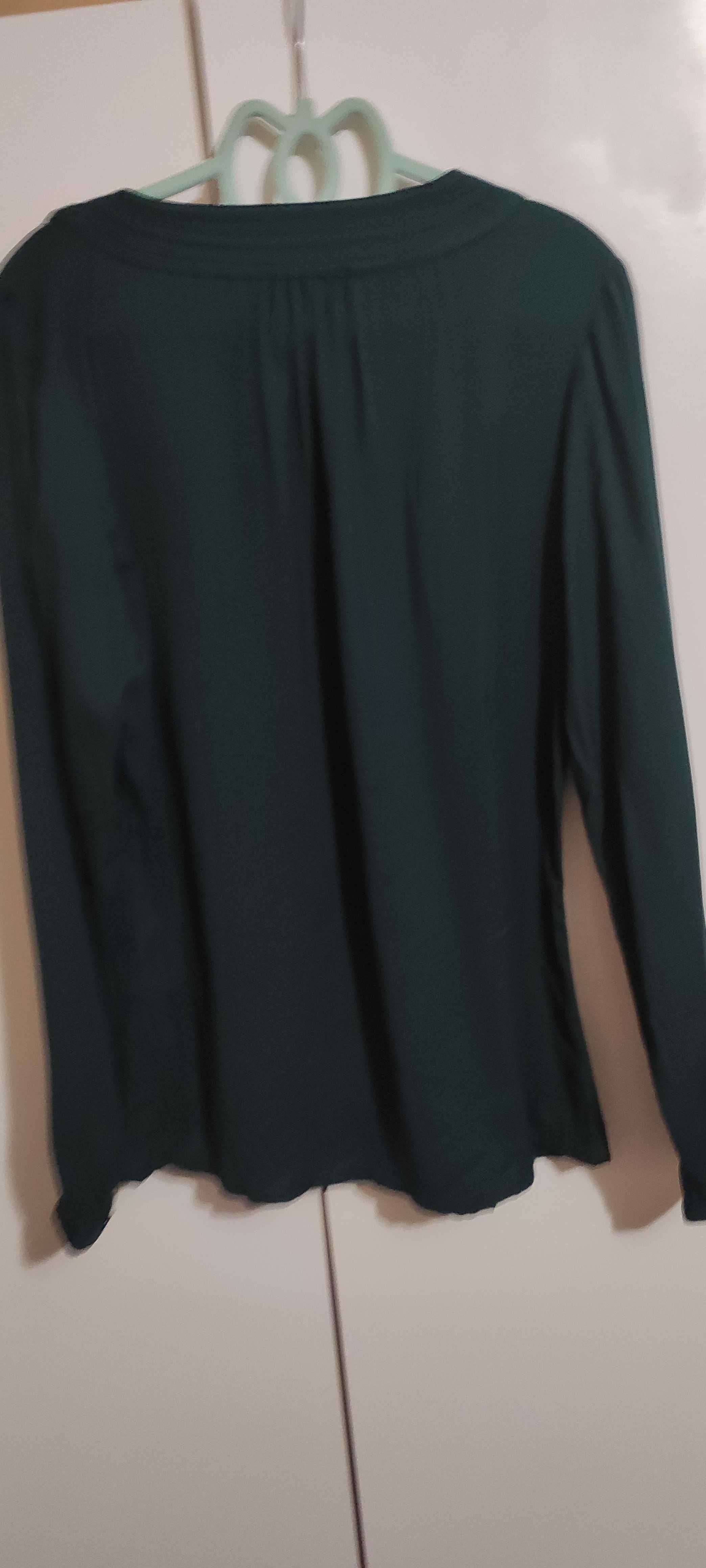 Bluză verde, casual, mărimea S, 45 lei