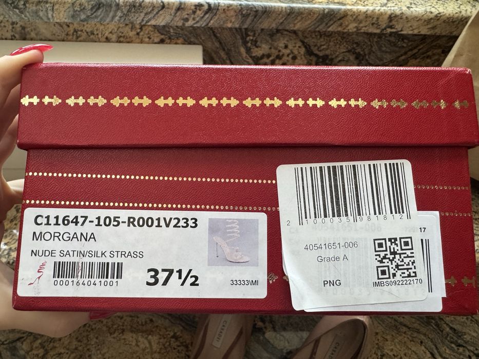 Сандалети на висок ток Rene Caovilia