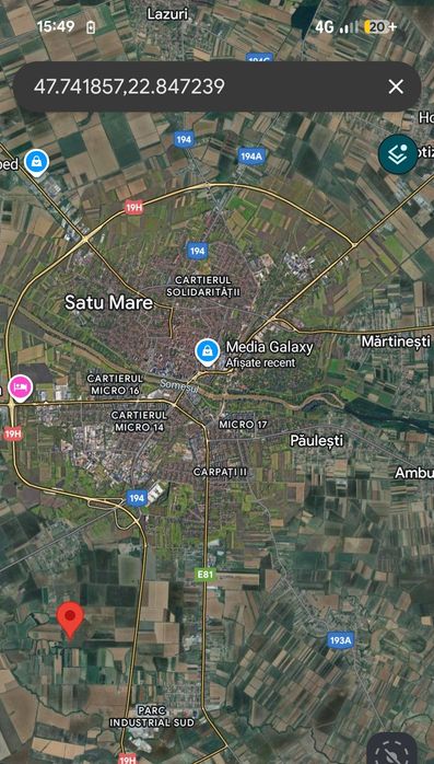 Baloți mix fân și lucernă prima coasă 2025