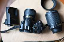 Nikon D3200 + 2 обектива