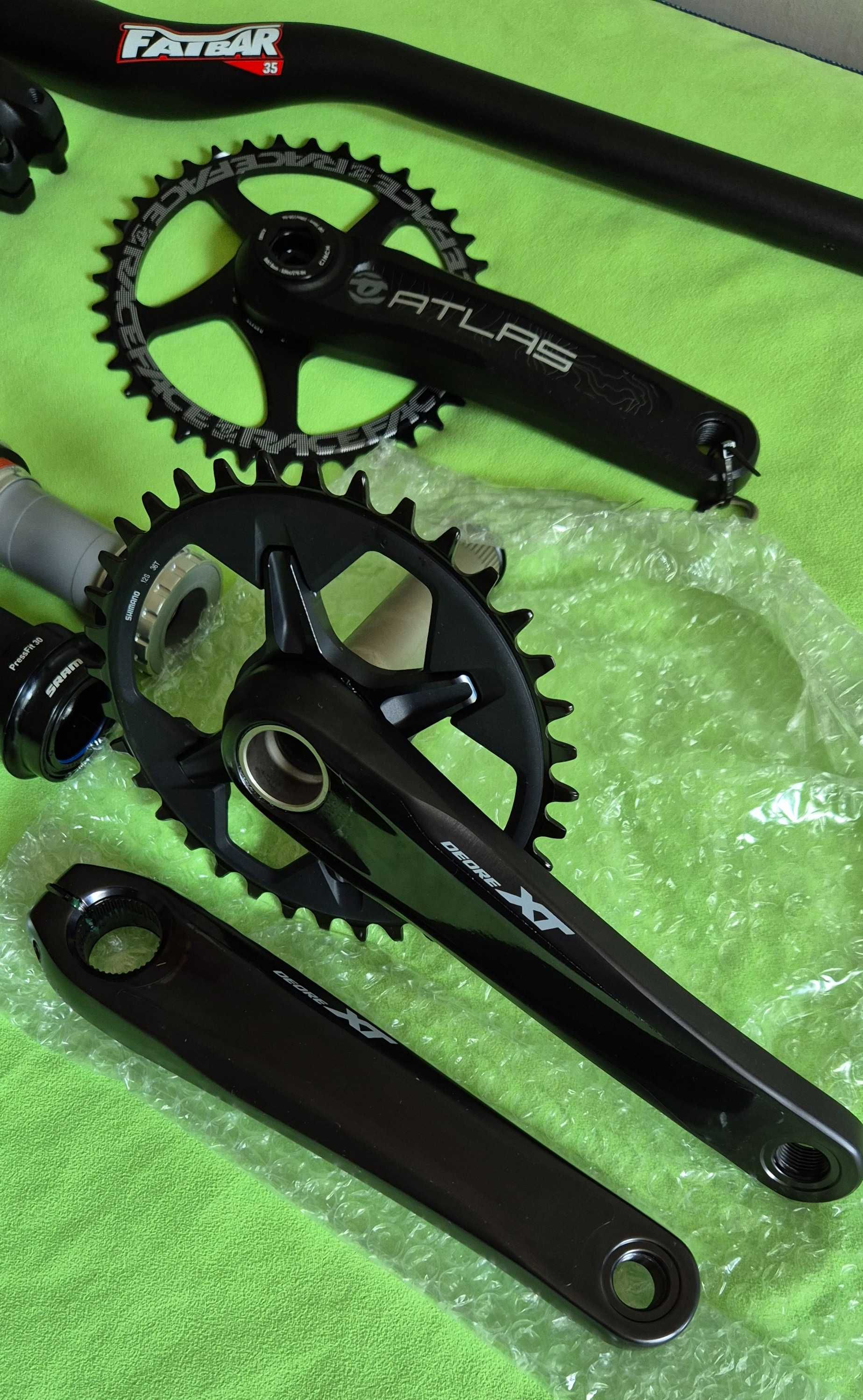 Чисто Нови Части. SHIMANO, Sram, RENTHAL, Race face, Magura, Prologo