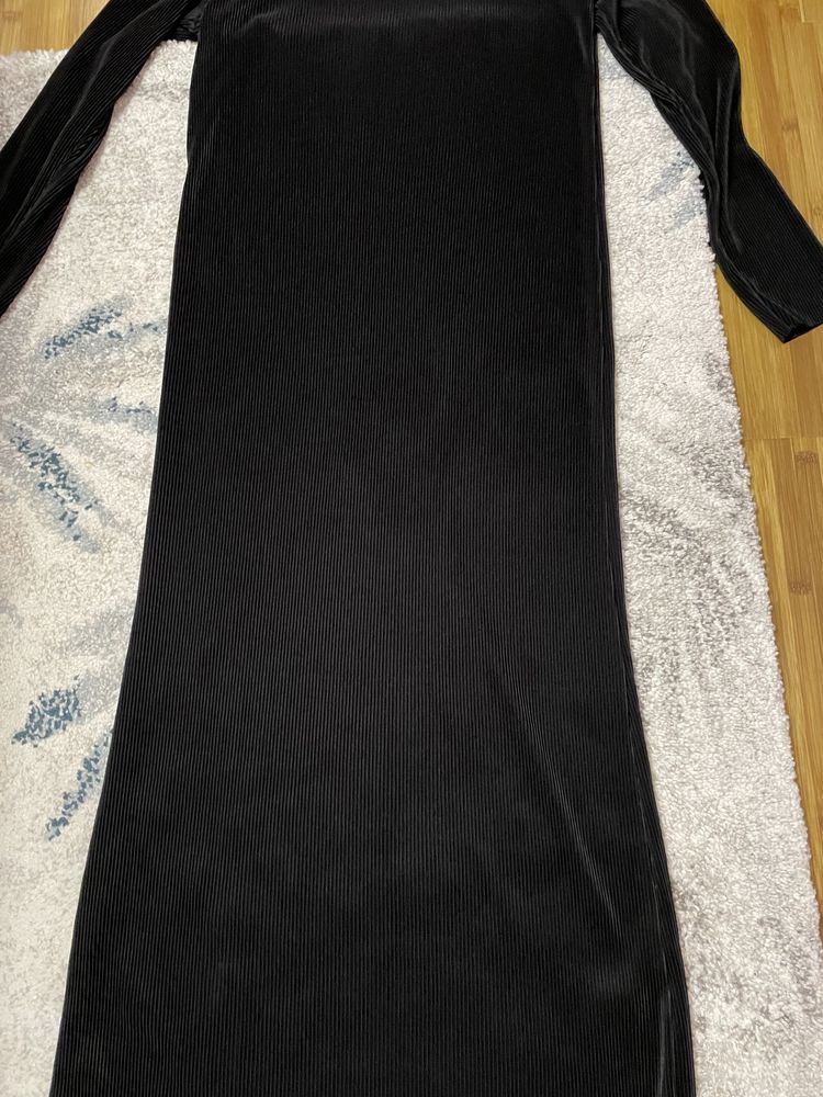 Rochie lunga neagra mărimea 42