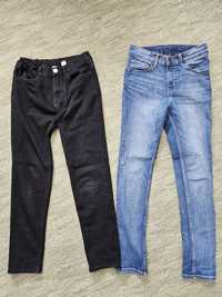 Blugi și pantaloni negri H&M 146