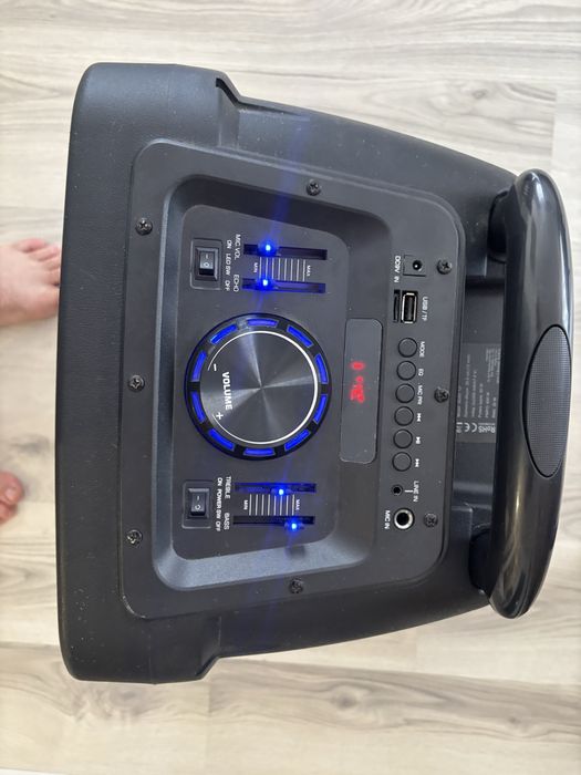Vand boxa profesionala cu microfon
