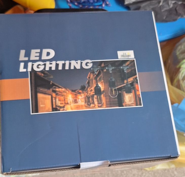 Ghirlanda luminoasa (instalatie becuri) exterior IP65 – 5 metri, 10 be