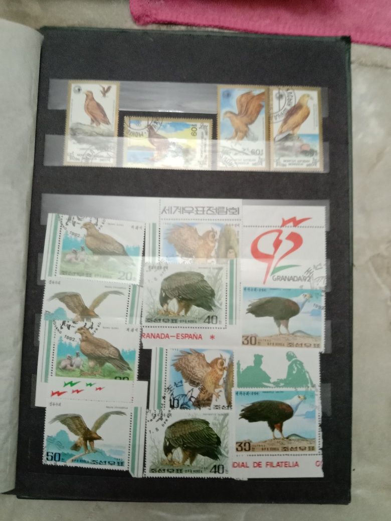 Продам 3 альбома марки флора фауна