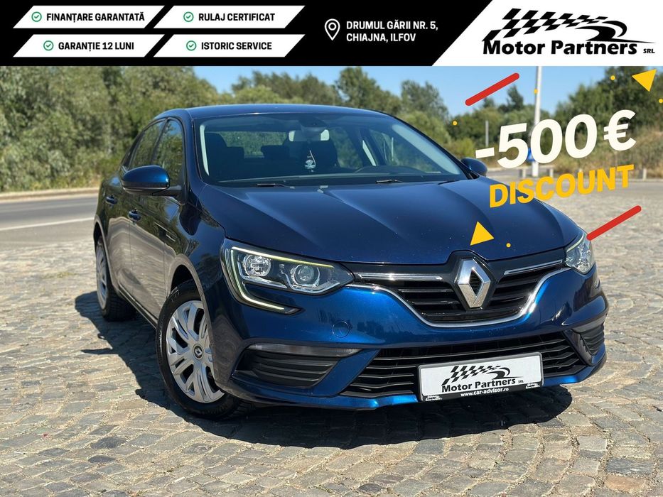 Renault Megane Finantare Garantata / TVA Deductibi / Istoric Curat / Garantie 12 Luni