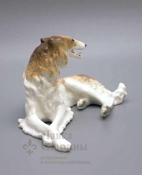 Статуэтка фарфоровая Лфз. Русская Борзая